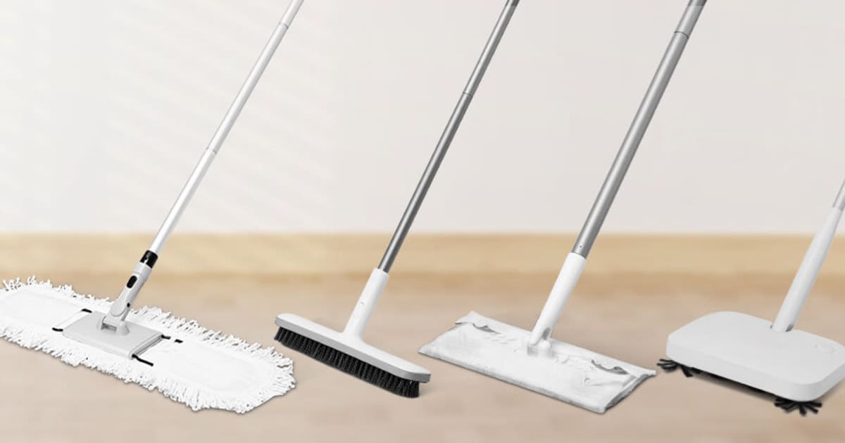 different types of mops for floor cleaning