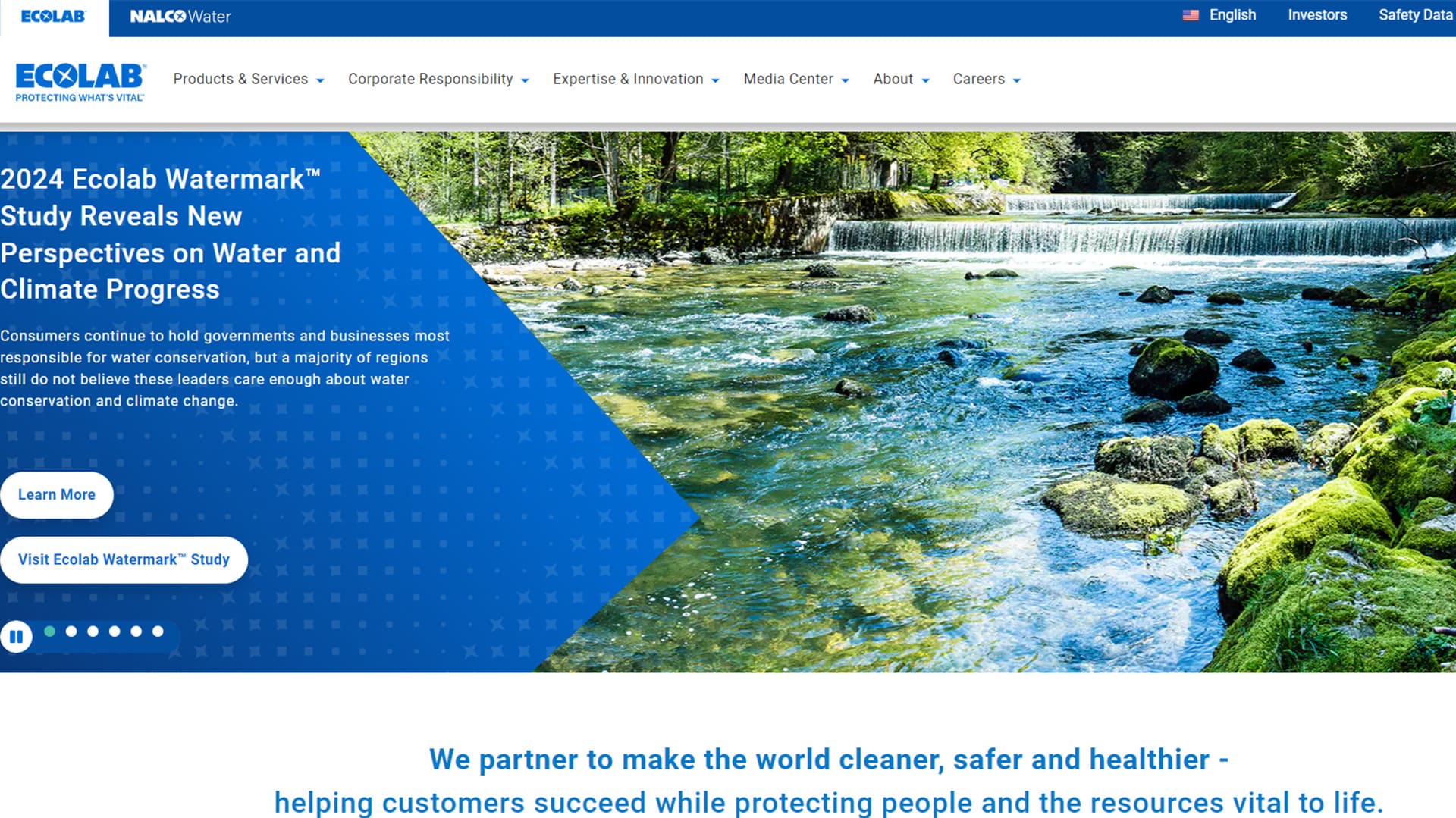 Ecolab official website