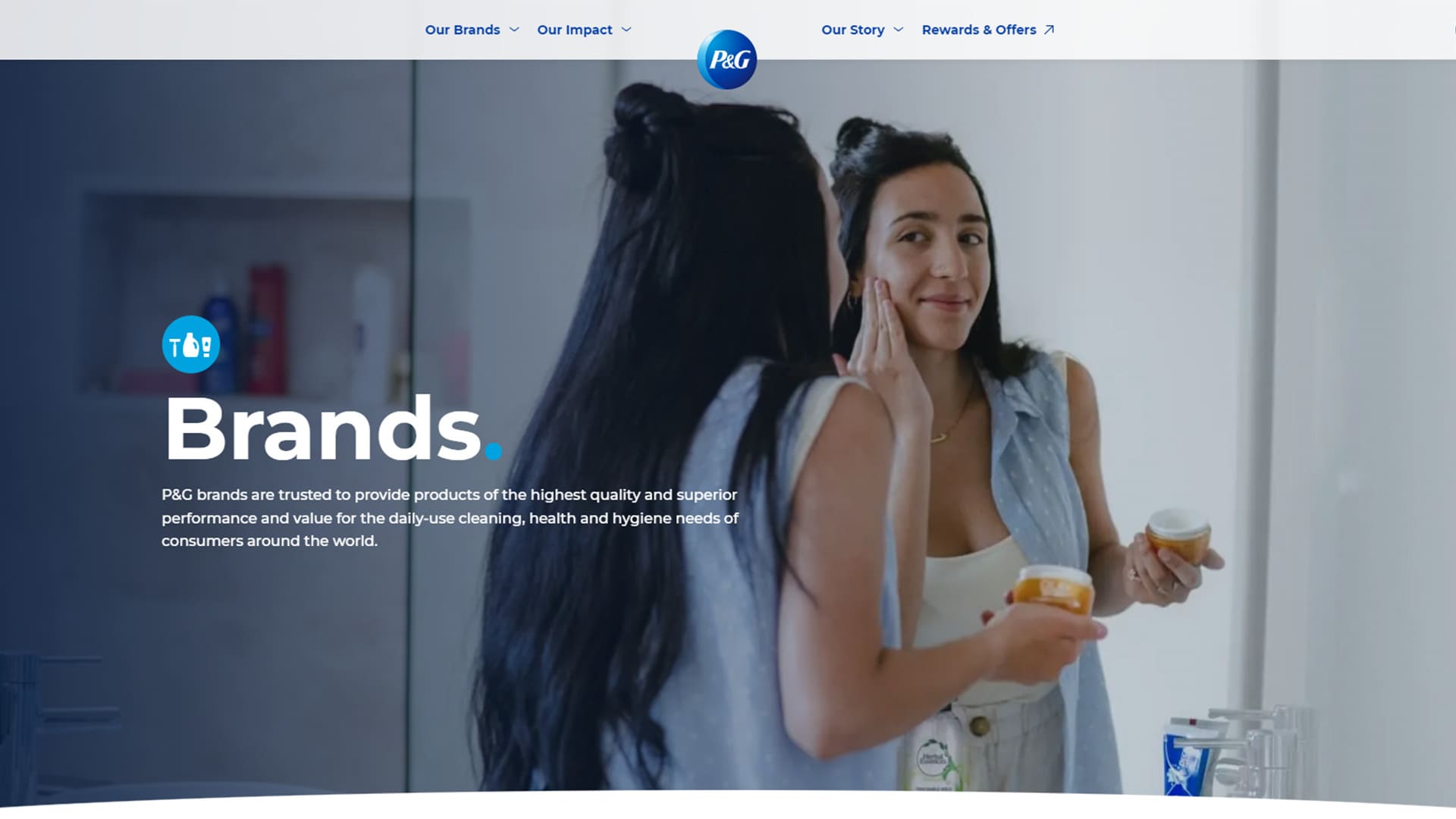 Procter & Gamble official website