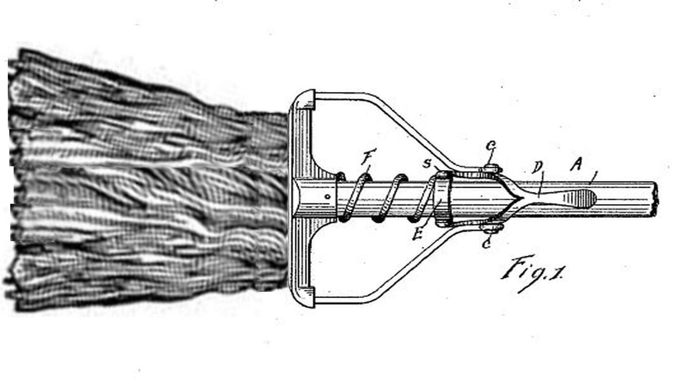 T. W. Stewart wet mop from 1893