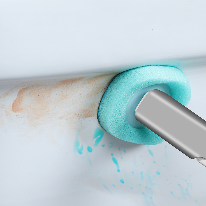 Disposable Toilet Brush Cleans Stubborn Stains